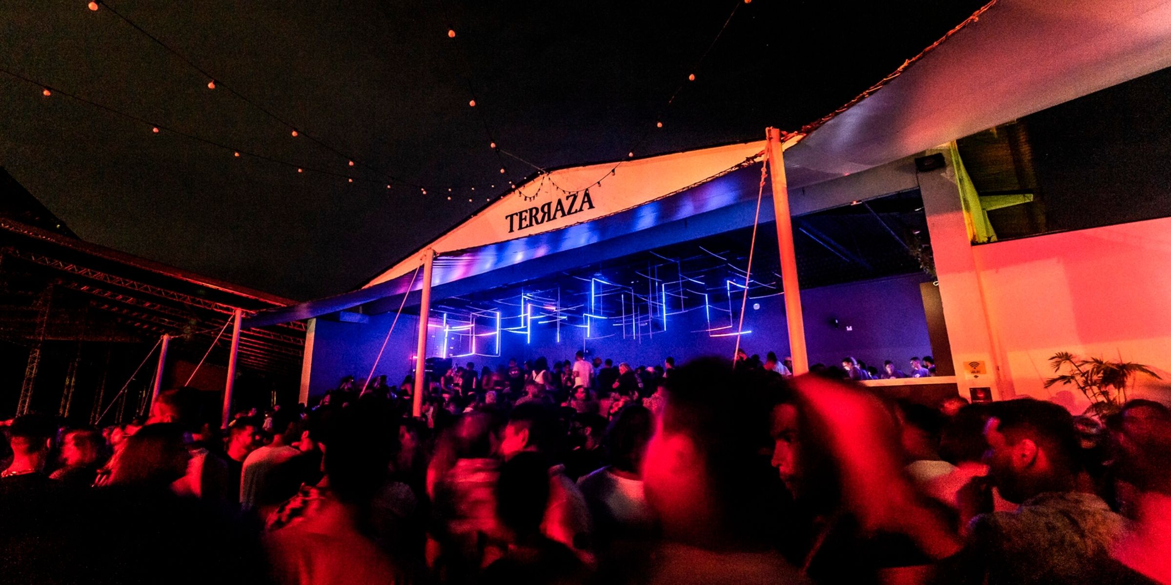 O Terraza Music Park, club de música eletrônica em Jurerê Internacional, Florianópolis